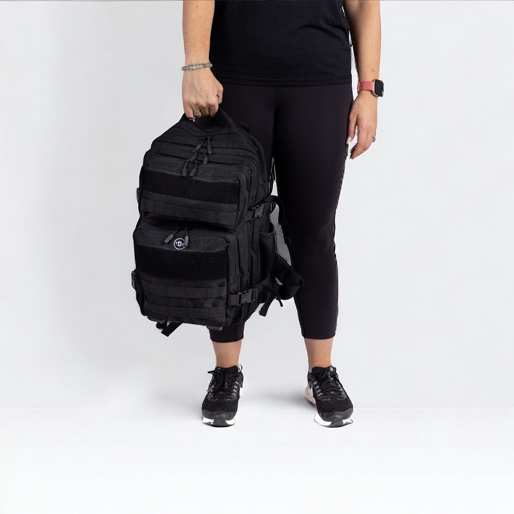 The Badge Bag 25L Backpack Black 25L Mini Pack - Black