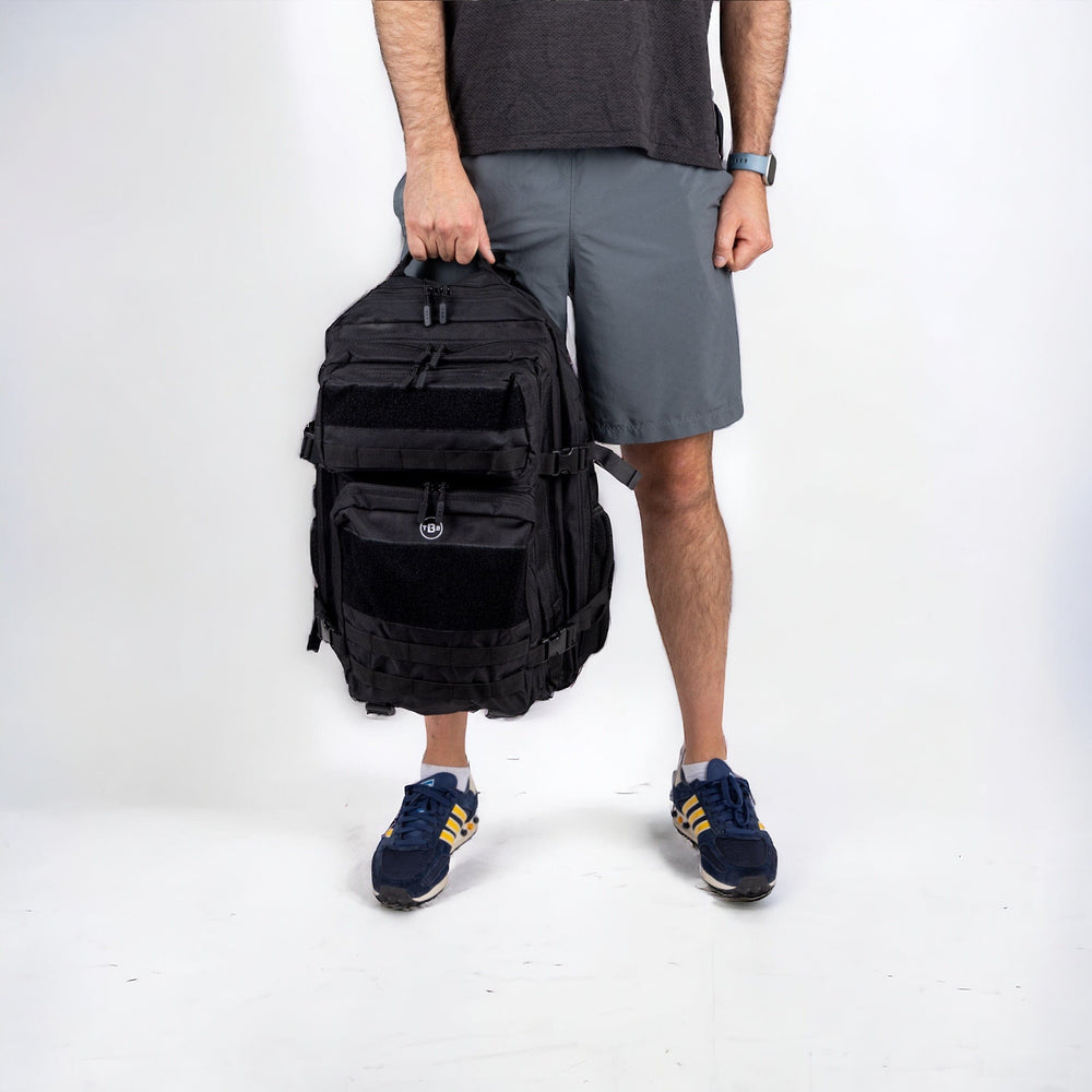 The Badge Bag 45L Backpack Black 45L Maxi Pack - Black